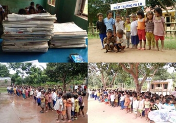 Chương trình hỗ trợ các em vùng cao Quảng Trị đến trường